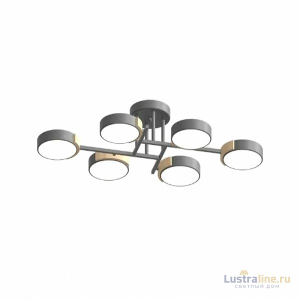 Потолочная люстра LED4U L3211-830 GR