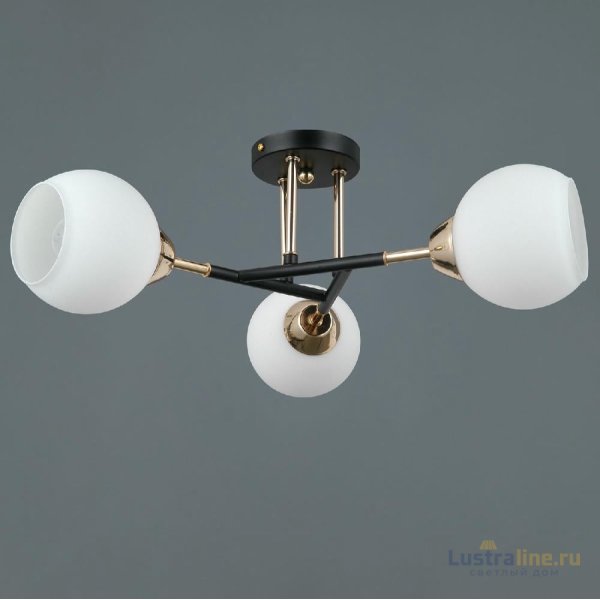 Потолочная люстра Illumico IL0689-3CSQ-24 BK FGD LIBRA