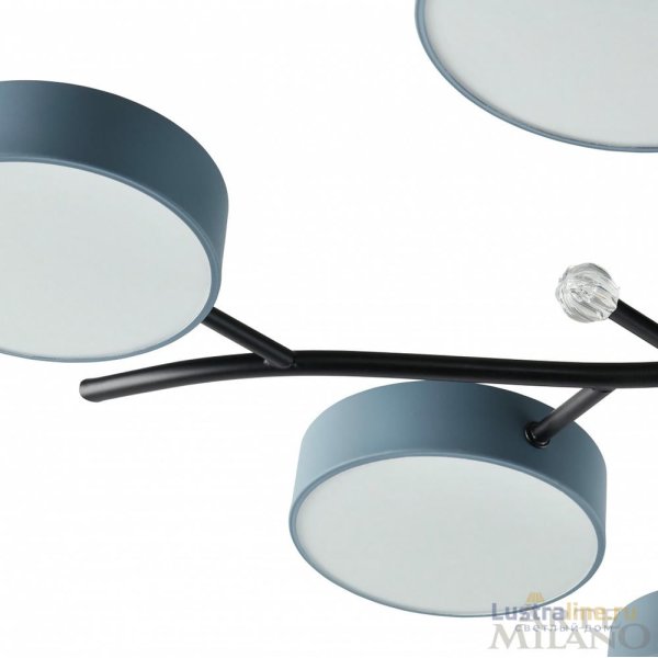 Потолочная люстра Arte Milano Ferrara 256606/8+1 Bk/Gr Потолочная люстра Arte Milano Ferrara 256606/8+1 Bk/Gr