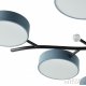 Потолочная люстра Arte Milano Ferrara 256606/8+1 Bk/Gr