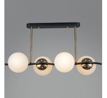 Потолочная люстра Reluce 36364-0.3-04 BK+COP Потолочная люстра Reluce 36364-0.3-04 BK+COP