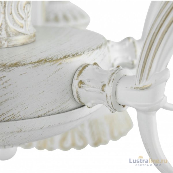 Потолочная люстра Arte Milano 347410/6 WT+G Потолочная люстра Arte Milano 347410/6 WT+G