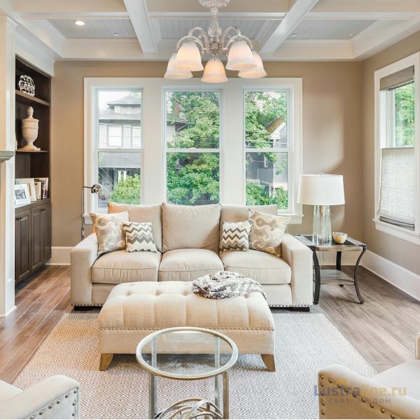 Потолочная люстра Escada Versailles 1114/5PL White Потолочная люстра Escada Versailles 1114/5PL White