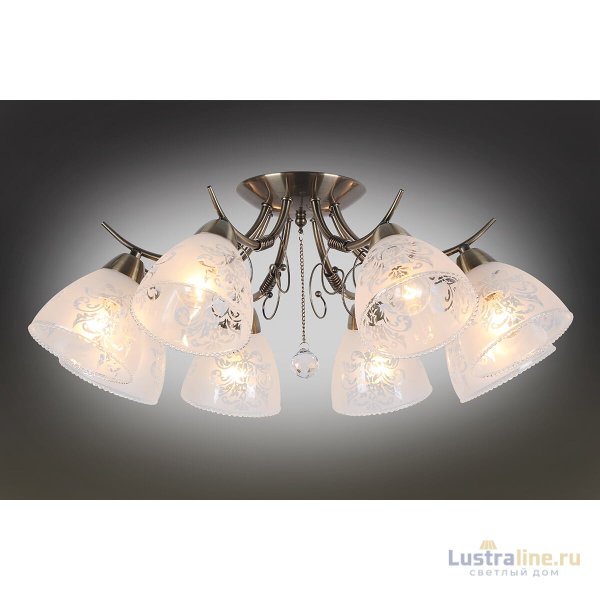 Потолочная люстра Omnilux Casagliana OML-53807-08 Потолочная люстра Omnilux Casagliana OML-53807-08