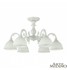 Потолочная люстра Arte Milano 346410/6 WT+SL
