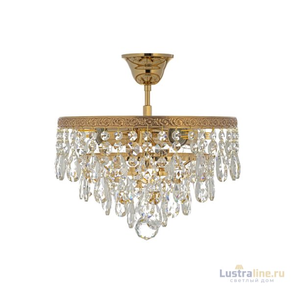 Люстра на штанге Arti Lampadari Castellana E 1.3.30.601 G