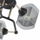 Потолочная люстра Arte Milano Amalfi 324308/3 BK+FG