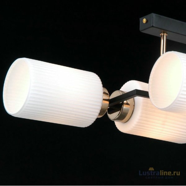 Потолочная люстра Illumico IL0809-4ASQ-25 BK AB NAPLES Потолочная люстра Illumico IL0809-4ASQ-25 BK AB NAPLES