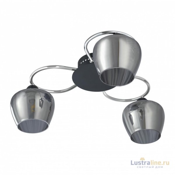 Потолочная люстра Arte Milano Amalfi 321508/3 CR+BK Потолочная люстра Arte Milano Amalfi 321508/3 CR+BK