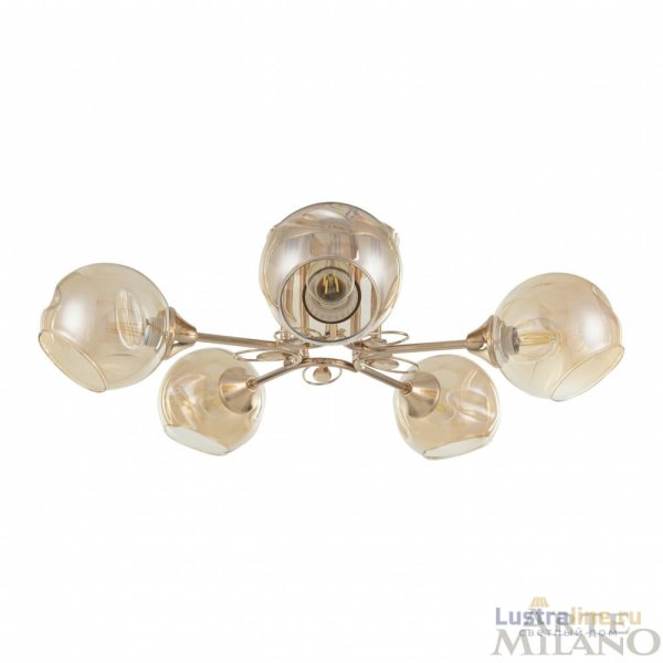 Потолочная люстра Arte Milano Amalfi 327206/5 FG Потолочная люстра Arte Milano Amalfi 327206/5 FG