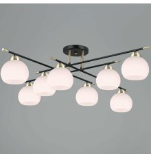 Потолочная люстра Illumico IL0446-8CSQ-24 BK AB LIBRA