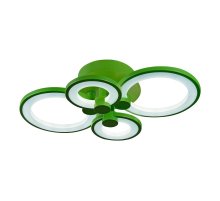 Потолочная светодиодная люстра iLedex Ring A001/4 Green