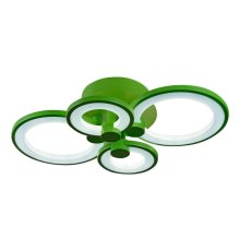 Потолочная светодиодная люстра iLedex Ring A001/4 Green