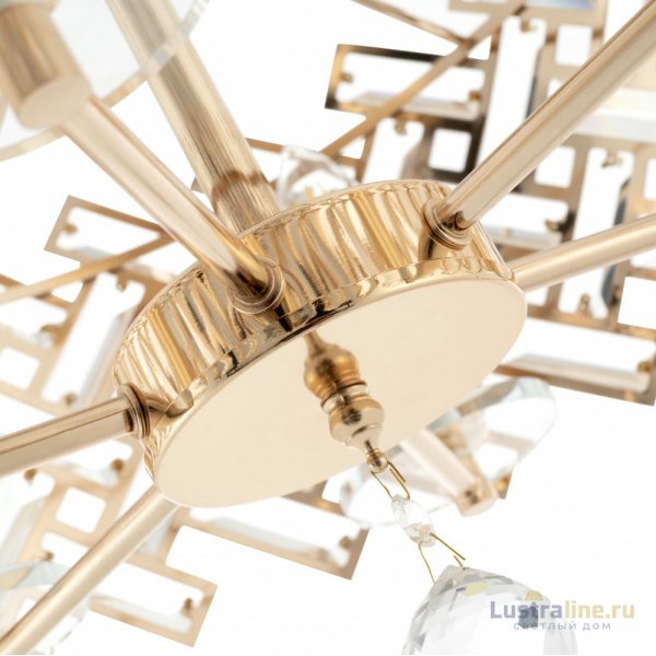 Потолочная люстра Arte Milano Sorrento 377019/6/50/470 GD Потолочная люстра Arte Milano Sorrento 377019/6/50/470 GD