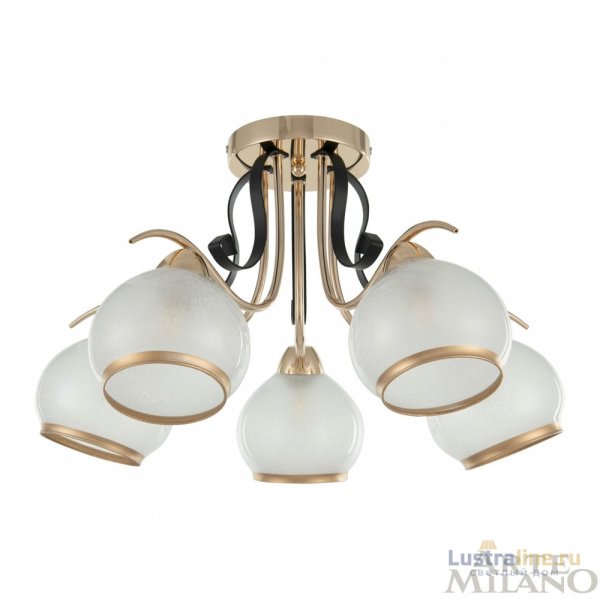Потолочная люстра Arte Milano Amalfi 323306/5 FG+BK