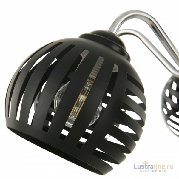 Потолочная люстра Arte Milano Amalfi 325107/8 BK.CR Потолочная люстра Arte Milano Amalfi 325107/8 BK.CR