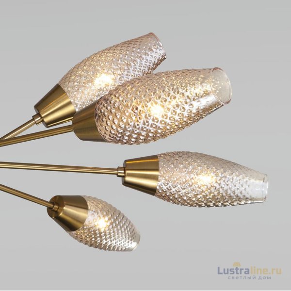 Потолочная люстра Eurosvet Thalia 60140/12 золото Потолочная люстра Eurosvet Thalia 60140/12 золото