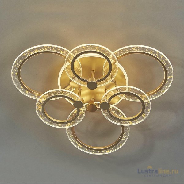 Потолочная светодиодная люстра Escada Enigma 10225/6LED Gold УЦ Потолочная светодиодная люстра Escada Enigma 10225/6LED Gold УЦ