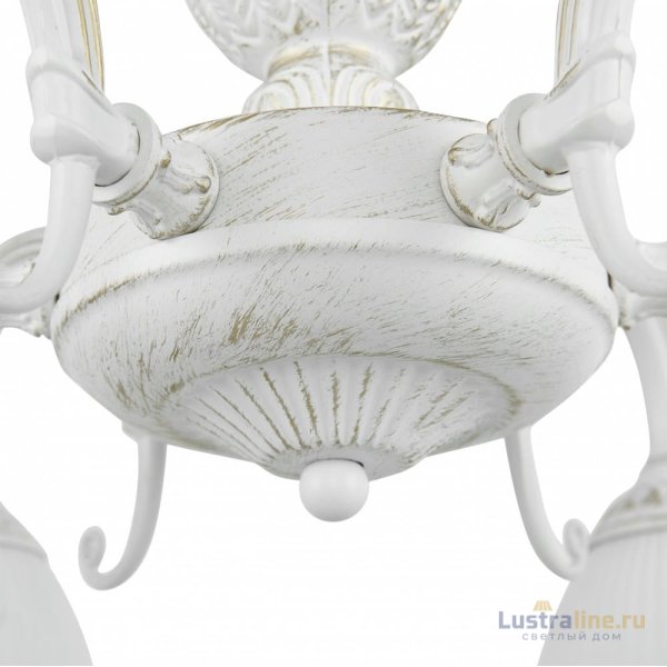 Потолочная люстра Arte Milano 347410/6 WT+G Потолочная люстра Arte Milano 347410/6 WT+G