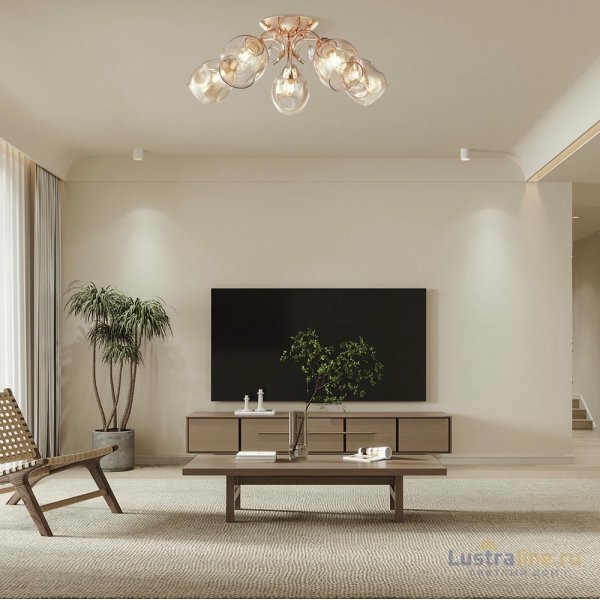 Потолочная люстра Arte Milano Napoli 336034/5 FGD Потолочная люстра Arte Milano Napoli 336034/5 FGD