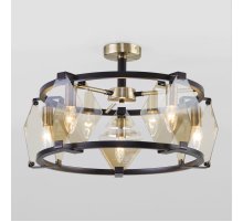 Потолочная люстра Eurosvet Aragon 60116/5 черный