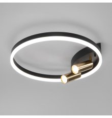 Потолочная люстра Eurosvet Luminari 90247/3 черный/золото Smart