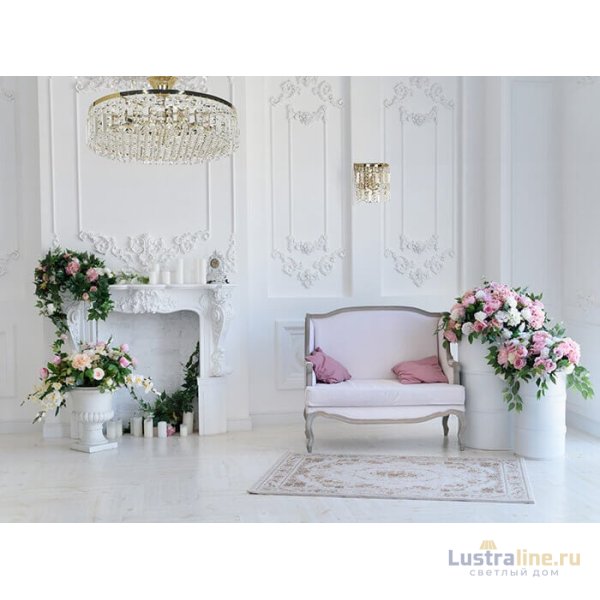 Люстра на штанге Arti Lampadari Sara E 1.3.40.503 G