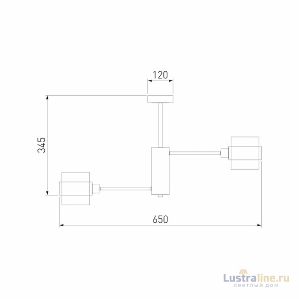 Потолочная люстра Eurosvet Arcada 70127/6 черный Потолочная люстра Eurosvet Arcada 70127/6 черный