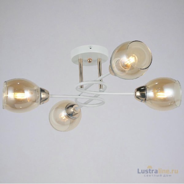 Потолочная люстра Illumico IL8263-4COU-79 WH GD Celeste