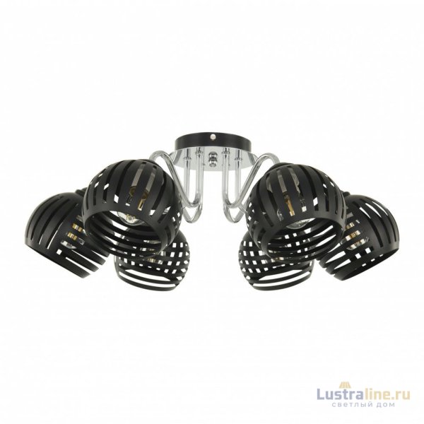 Потолочная люстра Arte Milano Amalfi 325107/6 BK.CR Потолочная люстра Arte Milano Amalfi 325107/6 BK.CR