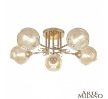 Потолочная люстра Arte Milano Amalfi 327206/5 FG Потолочная люстра Arte Milano Amalfi 327206/5 FG