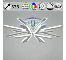 Потолочная люстра Reluce 09824-3.3-4+4C CR (RGB)