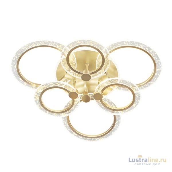 Потолочная светодиодная люстра Escada Enigma 10225/6LED Gold УЦ Потолочная светодиодная люстра Escada Enigma 10225/6LED Gold УЦ