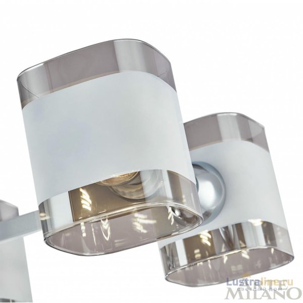 Потолочная люстра Arte Milano Amalfi 329809/4 WH+CR Потолочная люстра Arte Milano Amalfi 329809/4 WH+CR