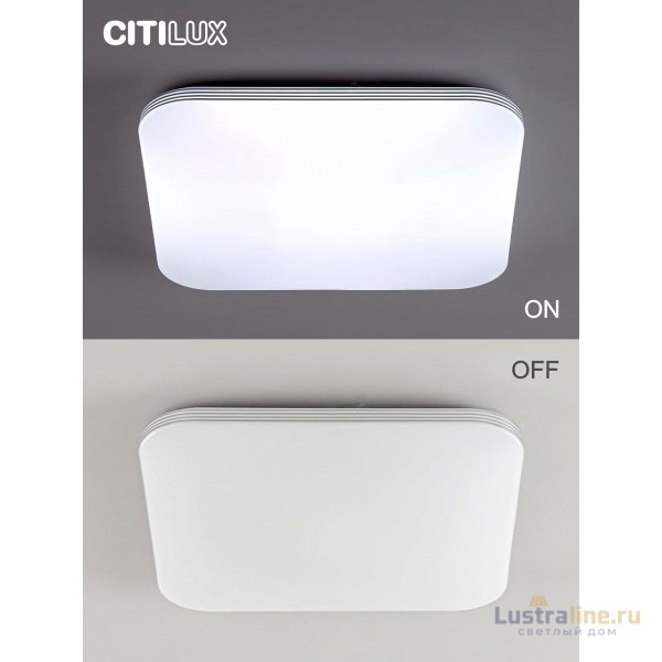Потолочная светодиодная люстра Citilux Симпла CL714K680G