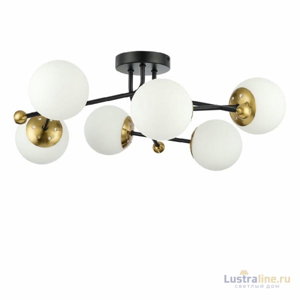 Потолочная люстра Lumion Melody 6581/6C Потолочная люстра Lumion Melody 6581/6C