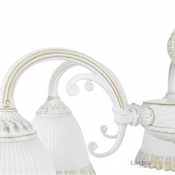 Потолочная люстра Arte Milano 347410/6 WT+G Потолочная люстра Arte Milano 347410/6 WT+G