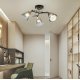 Потолочная люстра Arte Milano Amalfi 322610/3 BK+FG