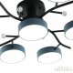 Потолочная люстра Arte Milano Ferrara 256606/8+1 Bk/Gr