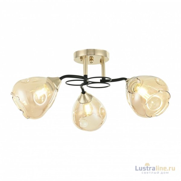 Потолочная люстра Arte Milano Amalfi 324106/3 FG+BK Потолочная люстра Arte Milano Amalfi 324106/3 FG+BK