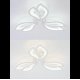 Потолочная люстра Natali Kovaltseva Fortuna LED LAMPS 81107/2C