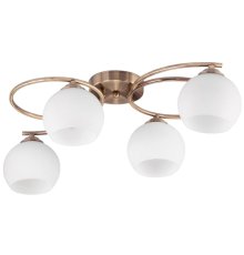 Потолочная люстра Eurosvet Alba 30144/4 античная бронза