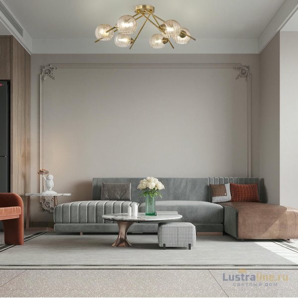 Потолочная люстра Arte Milano Amalfi 322307/6 AB Потолочная люстра Arte Milano Amalfi 322307/6 AB