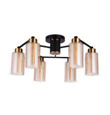 Потолочная люстра Arte Lamp Leo A7027PL-6BK