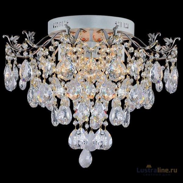 Потолочная люстра Reluce 04037-0.3-06 WH+GOLD PN Потолочная люстра Reluce 04037-0.3-06 WH+GOLD PN
