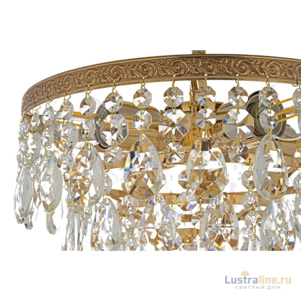 Люстра на штанге Arti Lampadari Castellana E 1.3.30.601 G