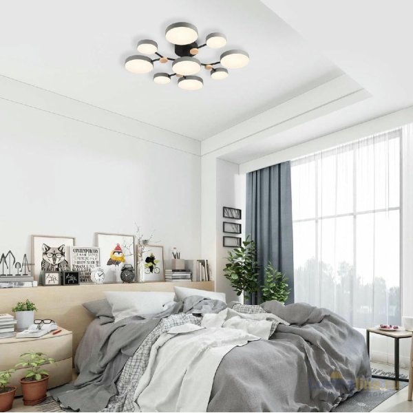 Потолочная люстра LED4U L3201-780 GR