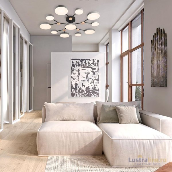 Потолочная люстра LED4U L3201-960 GR