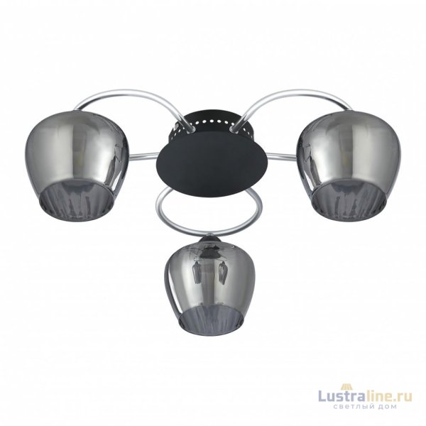 Потолочная люстра Arte Milano Amalfi 321508/3 CR+BK Потолочная люстра Arte Milano Amalfi 321508/3 CR+BK