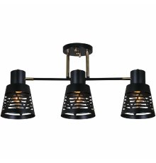 Потолочная люстра Reluce 06074-3.3-03 BK+FG